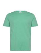 Organic Slub Yarn O-Neck Tee S/S Green Lindbergh