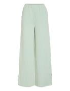 Vistriplo Hw Wide Pants Green Vila