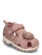 Baby Sandals W. Velcro Strap Pink Color Kids