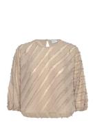 Dante6-Giana Balloon Sleeve Top Beige Dante6