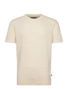 Owen Knitted T-Shirt Beige Clean Cut Copenhagen