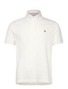 Polo Regular_Slim Red Logo White Replay