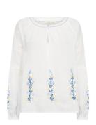 Crsara Blouse White Cream