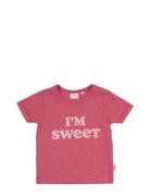 T-Shirt S/S Motif Red Petit Piao