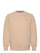 Reg Shield Cneck Sweat Cream GANT