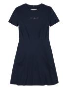 Mini Corp Dress Ss Navy Tommy Hilfiger