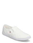 Canvas Slip-On Sneaker White Tommy Hilfiger