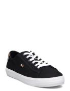 Vulc Canvas Lace Up Sneaker Black Tommy Hilfiger