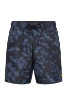 Digital Floral Print Swim Short Navy Lyle & Scott