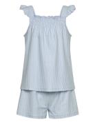 Cotton Pyjama Shorts Pack Blue Mango