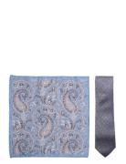 Tie & Pocket Square Navy Amanda Christensen