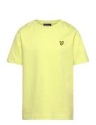 Plain T-Shirt Yellow Lyle & Scott