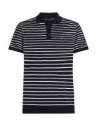 Essential Cotton Knitted Polo Navy Tommy Hilfiger