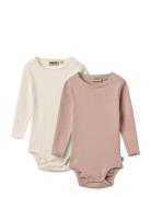 2 Body L/S Regitze Pink Wheat