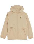 Hooded Windbreaker Jacket Beige Lyle & Scott