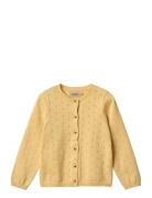 Knit Cardigan Maia Yellow Wheat