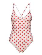 Dotty Bea Swimsuit Patterned Becksöndergaard