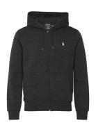 Double-Knit Full-Zip Hoodie Black Polo Ralph Lauren