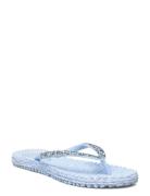 Flip Flop With Rhinest S Blue Ilse Jacobsen