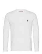 Slub Jersey Henley Shirt White Polo Ralph Lauren