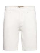 Bhednan Twill Shorts White Blend
