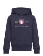 Archive Shield Hoodie Navy GANT