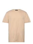 Thomas Knitted T-Shirt Cream Clean Cut Copenhagen