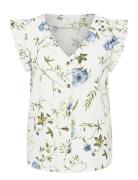 Byfalakka Ruffle Shirt - Cream B.young