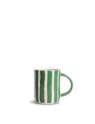 Mug Liz Stripe Green/White Green Byon