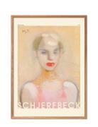 Pstr Studio - Helene Schjerfbeck - Circus Girl Patterned PSTR Studio