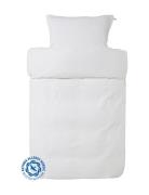 Pure Vevd Krepp Sengesett White Høie Of Scandinavia