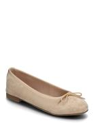 Biamadison Ballerina Suede White Bianco