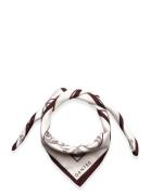 Dante6-Monogram Printed Scarf White Dante6