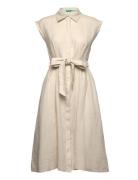Dress Cream United Colors Of Benetton