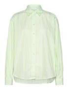 Neon Yarn Crelly Shirt Green Mads Nørgaard