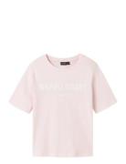 Nlffaca Ss Short Xs Top Pink LMTD