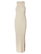 Slfanna Sl Ankle Tank Dress Cream Selected Femme