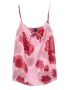 Vmthilda Teora Sl Singlet Wvn Ga Ce Pink Vero Moda