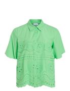 Vimette 2/4 Shirt/Pr Green Vila