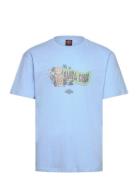 Roskopp Voodoo Room T-Shirt Blue Santa Cruz