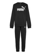 Ess No.1 Logo Crew Sweat Suit Tr B Black PUMA