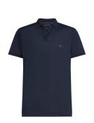 Pure Linen Reg Polo Navy Tommy Hilfiger