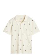 Embroidered Graphic Polo Cream GANT