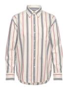 Rel Archive Oxford Striped Shirt Cream GANT