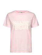 Single Organic Trenda P Tee Pink Mads Nørgaard