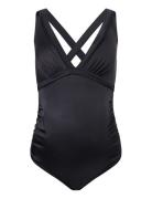 Fiji Maternity Swimsuit Black Dorina