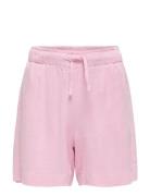 Kogsiesta Pullup Linenbl Shorts Pnt Noos Pink Kids Only