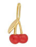 Darling Charm Enamel Collection, Gold Plated Red Design Letters