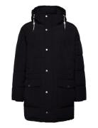 Heavy Down Mid Length Jacket Black GANT