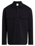 Double Weave Overshirt Black Calvin Klein